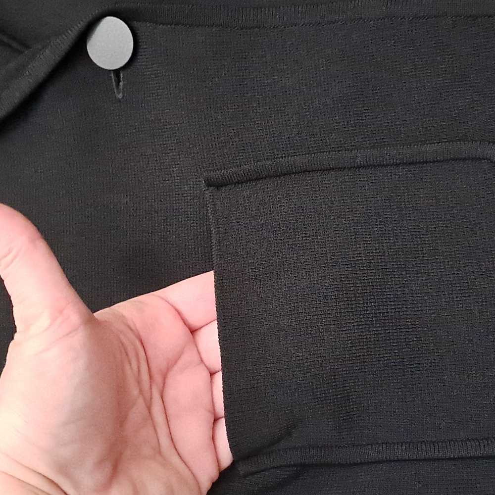 Calvin Klein Women's Size Medium 2 Pocket Blazer - Picture 4 of 8